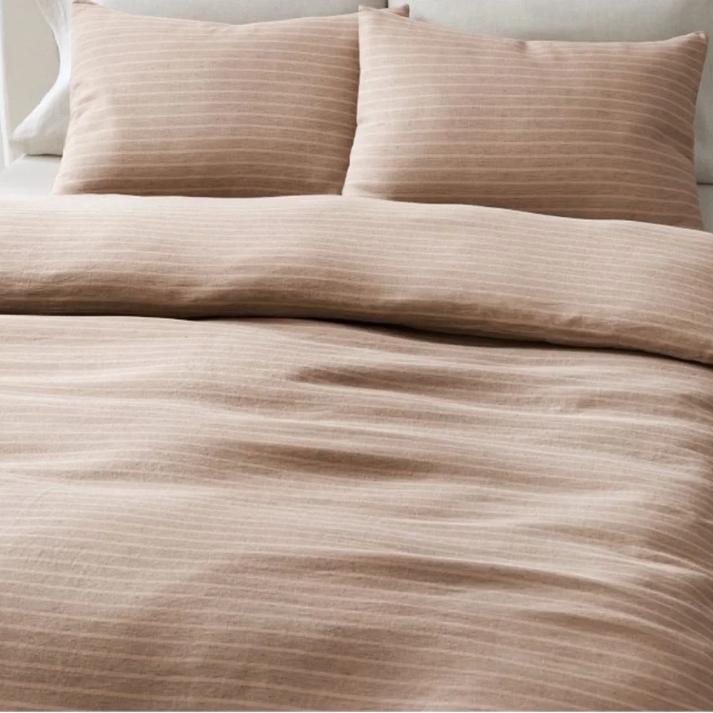 West Elm European Flax Linen Queen Size Brand-new